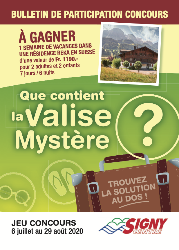 La valise mystère