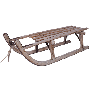 Luge en bois