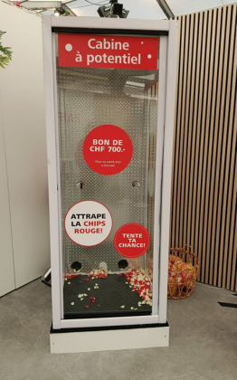 Banque Raiffeisen – La cabine à potentiel !