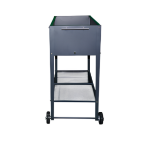 Jardinière en métal - gris anthracite