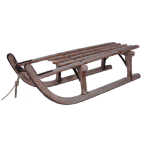 Luge en bois - moyenne taille