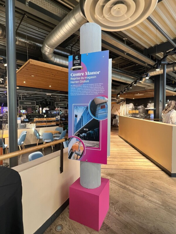 Manor Vevey, 50ans au service de ses clients 2 , agence marketing événementiel suisse