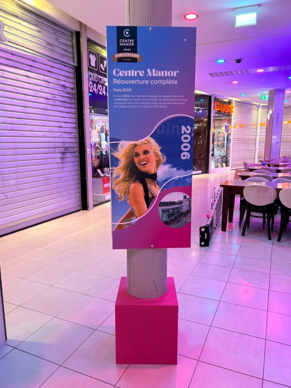 Manor Vevey, 50ans au service de ses clients 5 , agence marketing événementiel suisse